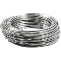 Creativ Company Alu draad, rond, dikte 3 mm, zilver, 29 m/ 1 rol