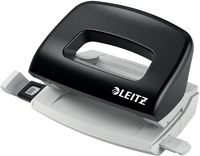 Leitz NeXXt mobiele perforator, 10 blad, zwart - thumbnail