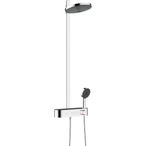 Hansgrohe Pulsify showerpipe 26cm 2jet eco planchet 40cm chroom 24241000