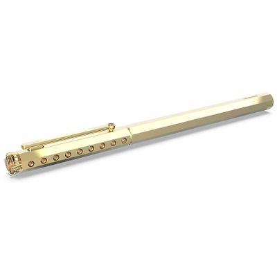 Swarovski 5634417 Pen Millenia Statement ballpoint goudkleurig-geel 14 x 0,9 cm