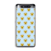 Leeuwenkoppen: Samsung Galaxy A80 Transparant Hoesje
