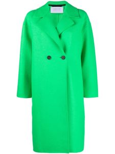 Harris Wharf London manteau en laine à boutonnière croisée - Vert