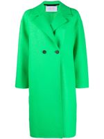 Harris Wharf London manteau en laine à boutonnière croisée - Vert