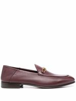 Ferragamo mocassins Melbourne à boucle Gancini - Rouge