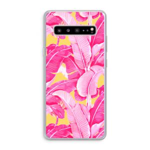 Pink Banana: Samsung Galaxy S10 5G Transparant Hoesje