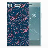 Sony Xperia XZ1 Compact | TPU Case | Palm Leaves