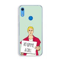 Gimme a call: Huawei Y6s Transparant Hoesje Gimme a call: Huawei Y6s Transparant Hoesje