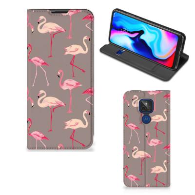 Motorola Moto G9 Play | Hoesje maken | Flamingo