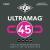 Rotosound Ultramag UM45 snarenset voor elektrische basgitaar