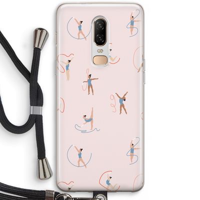 Dancing #3: OnePlus 6 Transparant Hoesje met koord