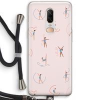 Dancing #3: OnePlus 6 Transparant Hoesje met koord Dancing #3: OnePlus 6 Transparant Hoesje met koord