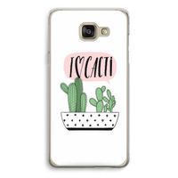 I love cacti: Samsung Galaxy A5 (2016) Transparant Hoesje