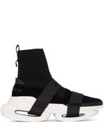 Balmain baskets montantes B Bold - Noir