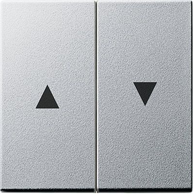 Gira wip met pijlen E2 aluminium