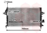 Van Wezel Radiateur 37002364