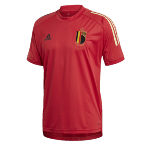 België Trainingsshirt Junior 2020-2021 - Maat 176 - Kleur: Rood | Soccerfanshop