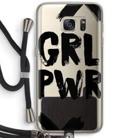 Girl Power #2: Samsung Galaxy S7 Transparant Hoesje met koord Girl Power #2: Samsung Galaxy S7 Transparant Hoesje met koord