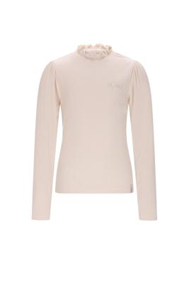 NoNo winter jersey t-shirt meisjes - wit - Koss - ecovero, rib