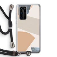 Formo: Huawei P40 Transparant Hoesje met koord