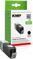 KMP Inktcartridge vervangt Canon PGI-550BK XL Compatibel Zwart C89 1518,0001 - thumbnail