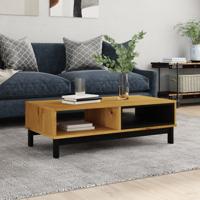 Salontafel FLAM 100x50x32,5 cm massief grenenhout