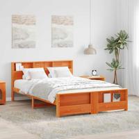 Bedframe Wasbruin 150 x 200 cm Massief grenenhout