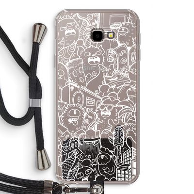 Vexx City #2: Samsung Galaxy J4 Plus Transparant Hoesje met koord