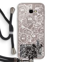 Vexx City #2: Samsung Galaxy J4 Plus Transparant Hoesje met koord