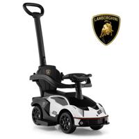 Lamborghini Gelicenseerde 3 in 1 Duwauto voor Kinderen Duwbeugel Afneembare Vangrail Claxon Auto voor Baby's van 12 tot 36 Maanden