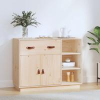 Dressoir 98,5x40x75 cm massief grenenhout