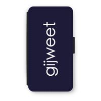 Gijweet: iPhone X Flip Hoesje Gijweet: iPhone X Flip Hoesje