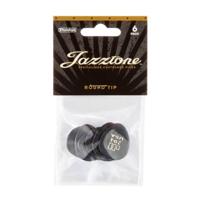 Dunlop 477P204 Jazztone Ronde Punt Plectrum 6-Pack