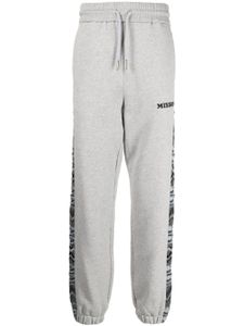 Missoni pantalon de jogging à motif zigzag - Gris