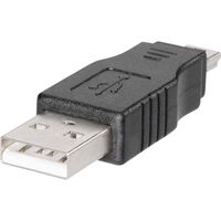 TRU COMPONENTS 1582501 Adapter USB-stekker - Mini-USB B stekker 1 stuk(s) - thumbnail