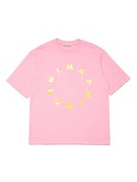 Marni Kids t-shirt en coton à logo imprimé - Rose - thumbnail