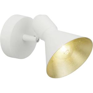 Brilliant Aztekas 24910/85 Wandspot E14 28 W LED Wit, Goud