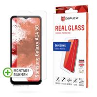 DISPLEX Real Glass 01800 Screenprotector (glas) Samsung Galaxy A14, Galaxy A14 5G 1 stuk(s) Krasvast, Anti-vingerafdruk