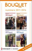Bouquet e-bundel nummers 3511-3514 (4-in-1) - Victoria Parker, Carole Marinelli, Melanie Milburne, Anne Mather - ebook