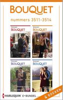 Bouquet e-bundel nummers 3511-3514 (4-in-1) - Victoria Parker, Carole Marinelli, Melanie Milburne, Anne Mather - ebook - thumbnail