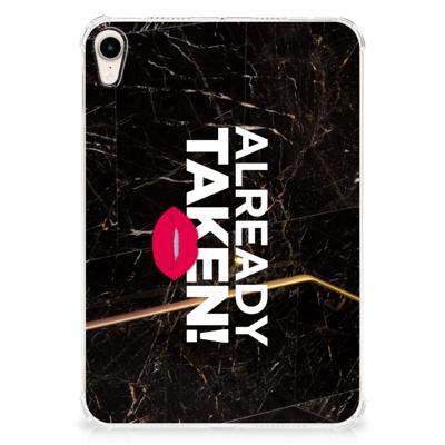 Apple iPad mini 6 (2021) Back cover met naam Already Taken Black Apple iPad mini 6 (2021) Back cover met naam Already Taken Black