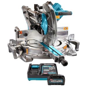 Makita LS003GM102 | 40 V Max | Radiaal afkortzaag | 305mm | 4,0 Ah accu (1 st) | snellader | in doos | met AWS zender LS003GM102