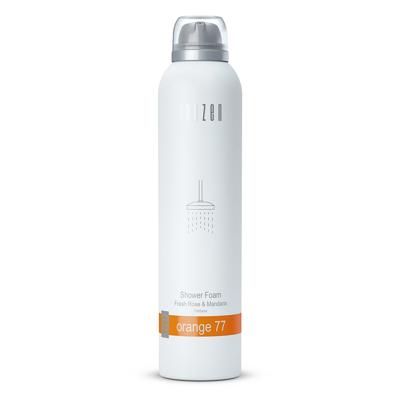 Janzen Orange 77 Shower Foam Fresh Rose & Mandarin 200ml