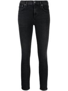 AGOLDE jean skinny Sophie à taille basse - Noir