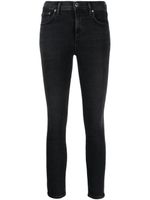 AGOLDE jean skinny Sophie à taille basse - Noir - thumbnail