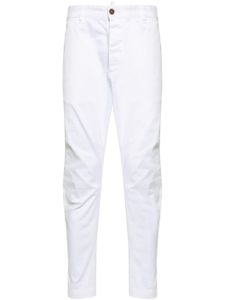 DSQUARED2 pantalon à coupe fuselée - Blanc