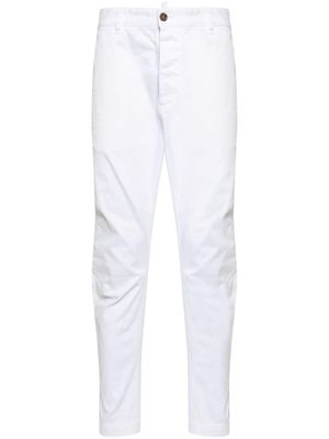 DSQUARED2 pantalon chino Sexy à coupe fuselée - Blanc