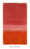 Kunstdruk Mark Rothko Untitles Red 1956 56x89cm