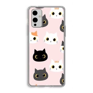 Katten: OnePlus 9 Transparant Hoesje