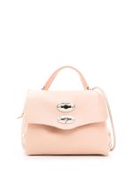 Zanellato mini sac Postina en cuir - Rose - thumbnail