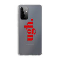 Ugh: Samsung Galaxy A72 Transparant Hoesje